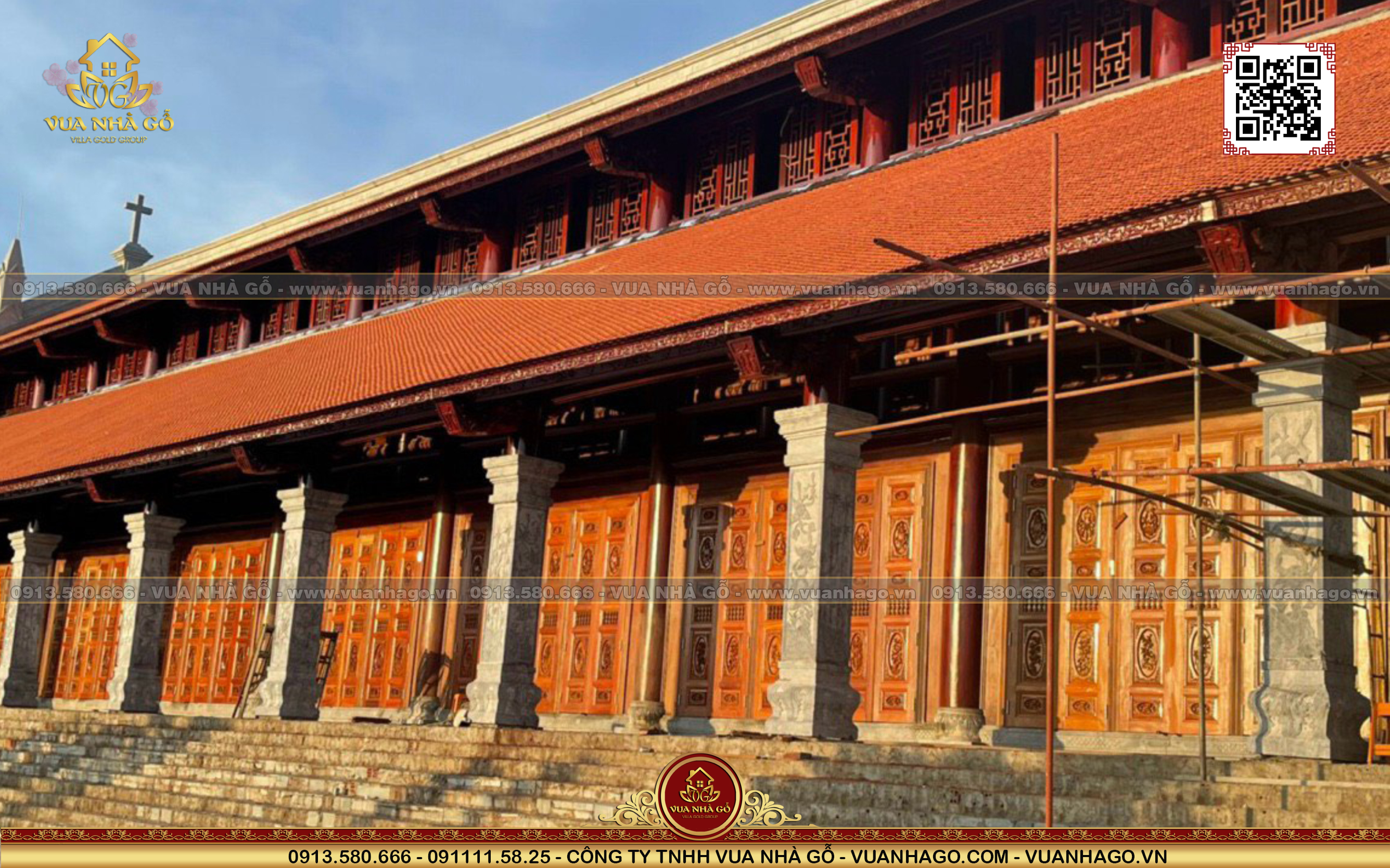 Nhà thờ gỗ giáo xứ văn phú, giáo phận hà tĩnh, nhà thờ thờ công giáo gỗ, nhà thờ gỗ giáo xứ văn phú, kiến trúc nhà thờ gỗ đẹp, vua nhà gỗ.