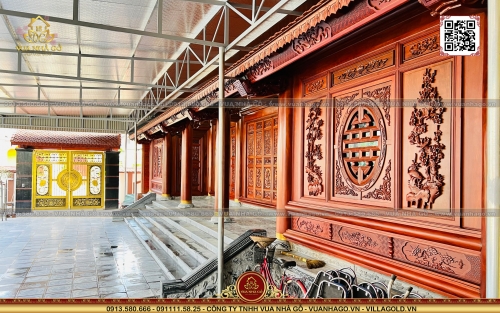 Cách chọn gạch lát nền nhà thờ họ đẹp, chuẩn phong thuỷ - Vua Nhà Gỗ